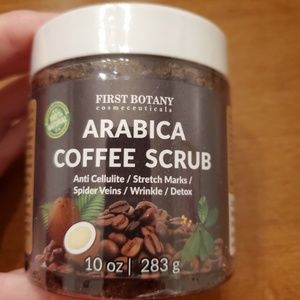 100% Natural First botany Arabica coffee scrub